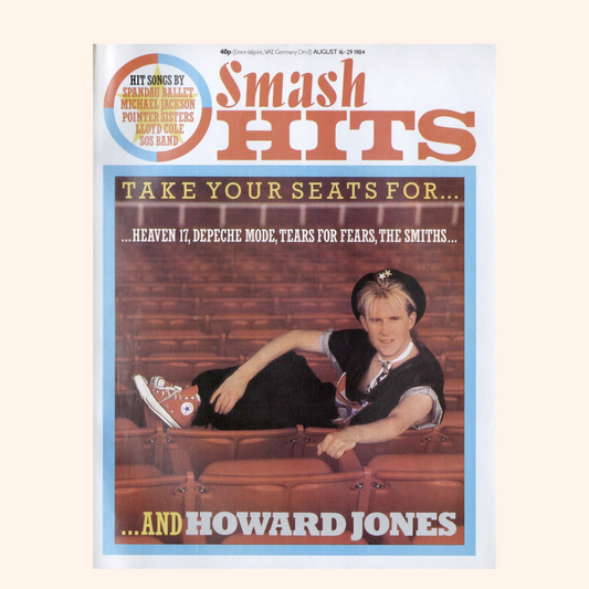 Smash Hits – 16–29 August 1984 (Howard Jones)