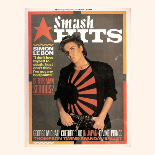 Smash Hits – 2–15 August 1984 (Simon Le Bon)