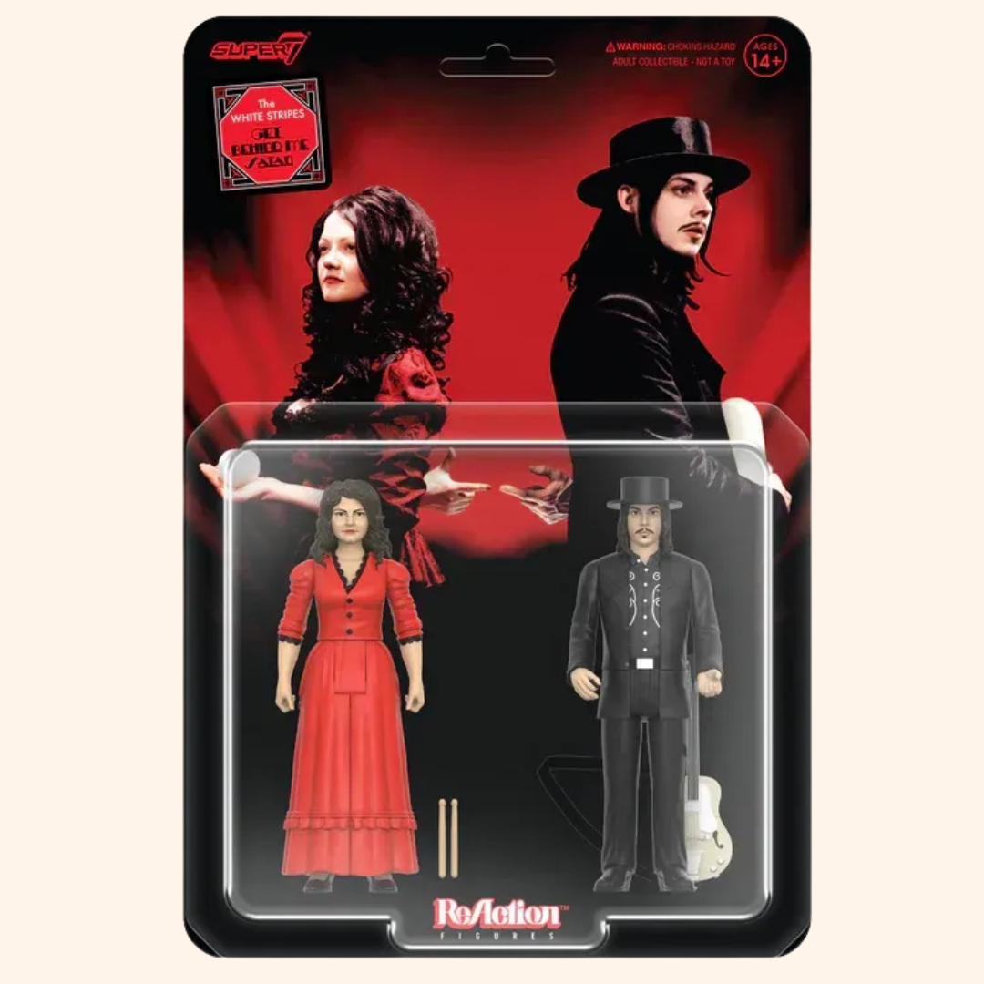 White Stripes ReAction Figures (2 pack)