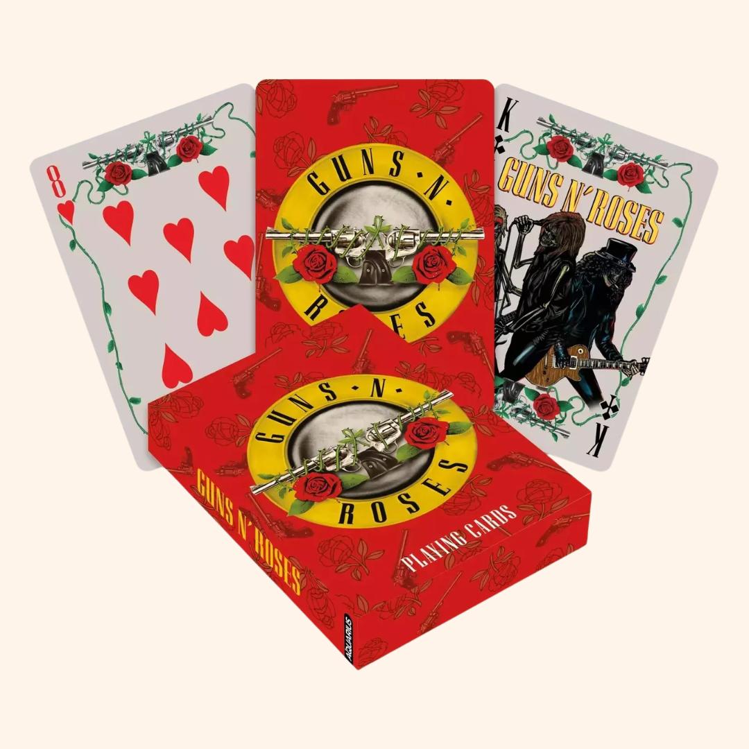 Guns 'n' Roses playing cards
