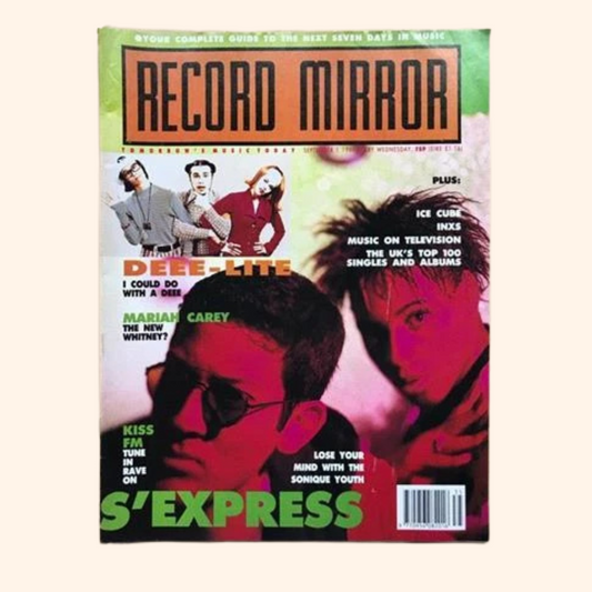 Record Mirror – 1 September 1990 (S'Express)