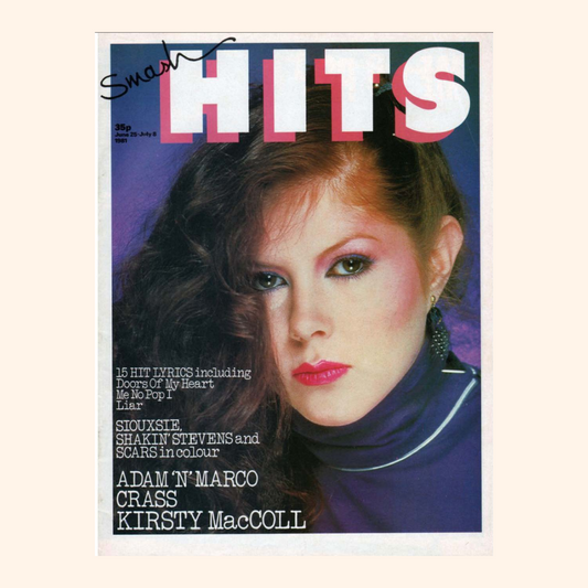 Smash Hits – 25 June – 8 July 1981 (Kirsty MacColl)