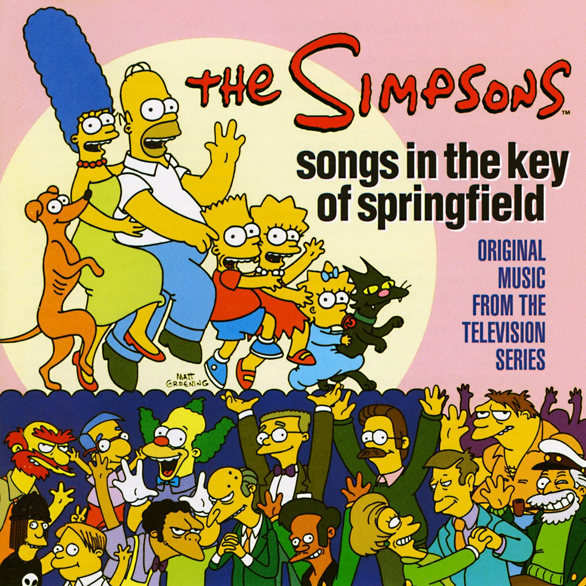 The Simpsons – Songs in the Key of Springfield – 2LP canary yellow & pink