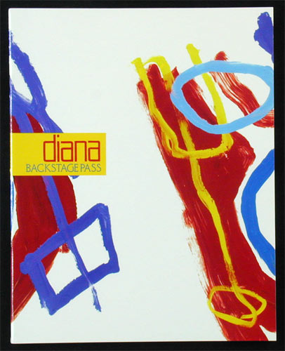 Diana Ross – 1991 'Backstage Pass' Programme