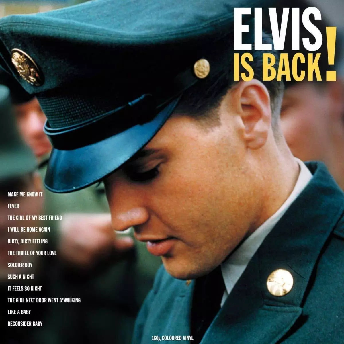Elvis Presley – Elvis is Back! (blue vinyl)