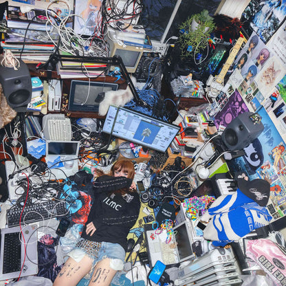 Ninajirachi – I Love My Computer – LP blue & white galaxy