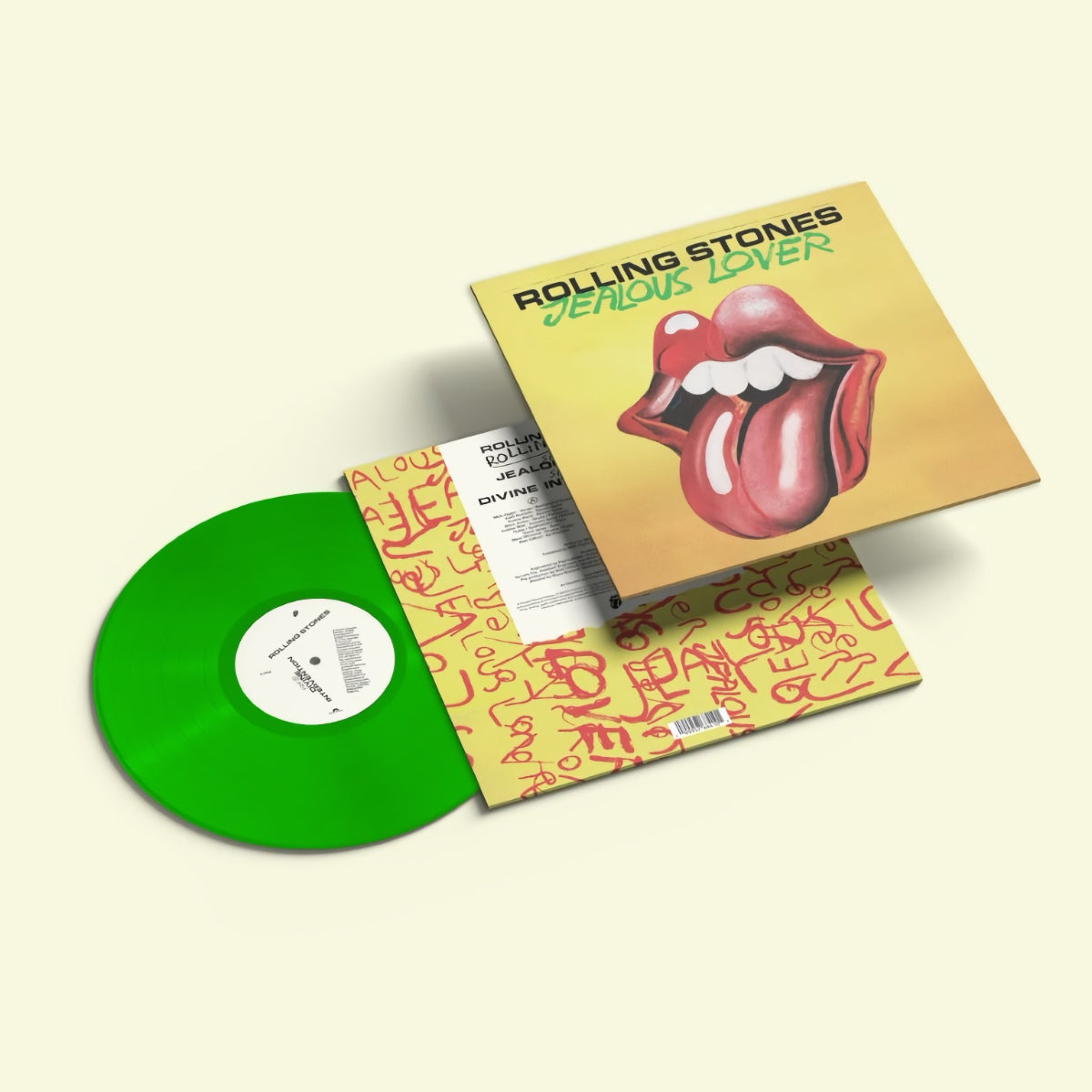 The Rolling Stones – Jealous Lover – 10" green vinyl