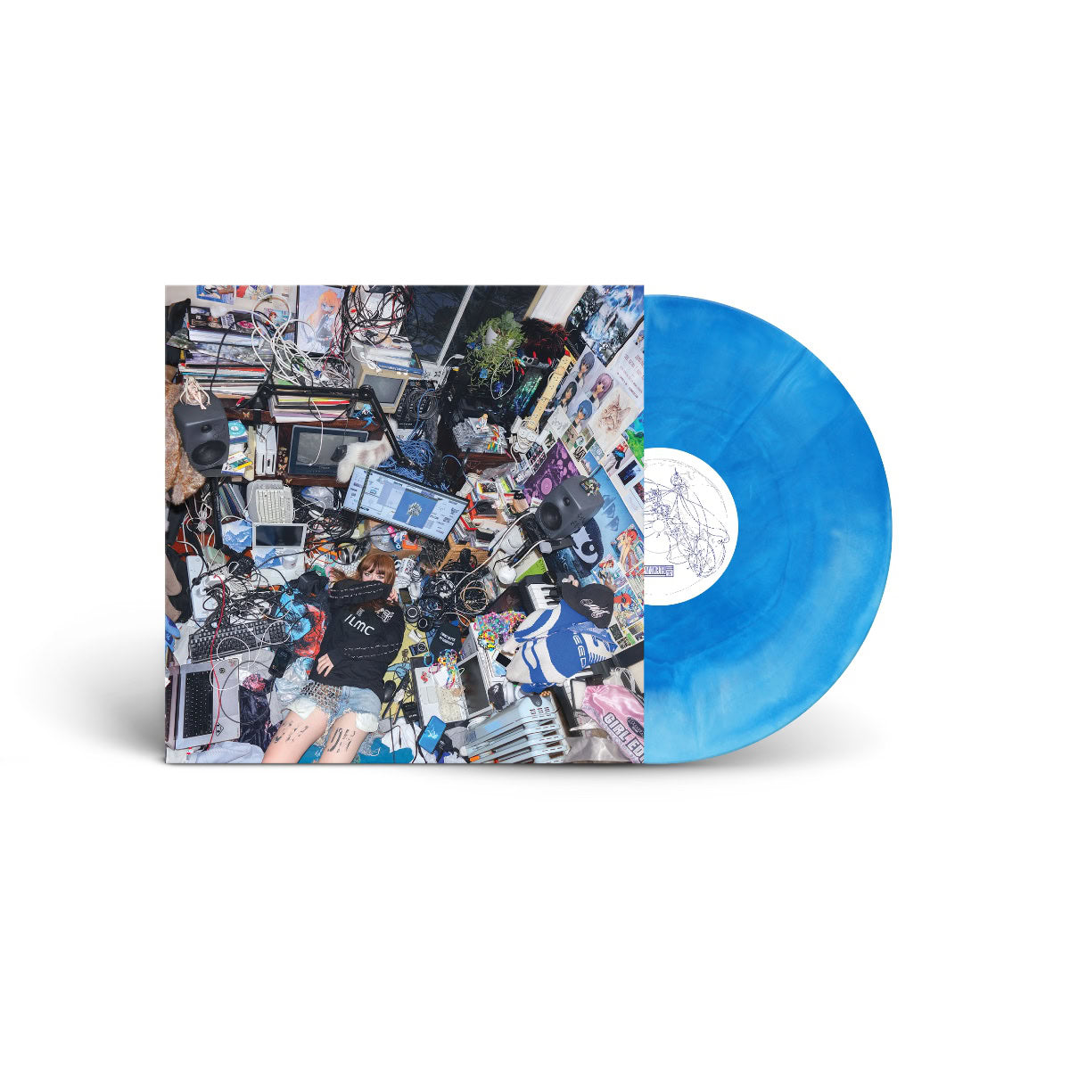 Ninajirachi – I Love My Computer – LP blue & white galaxy