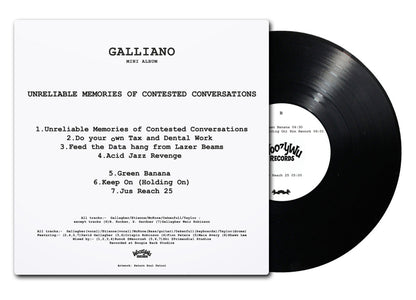 Galliano – Unreliable Memories of Contested Conversation – LP numbered ltd edition