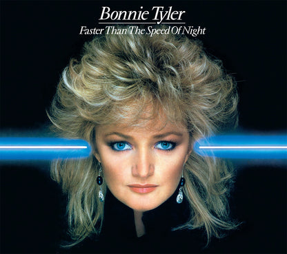 Bonnie Tyler – Faster than the Speed of Night (40th anniversary with signed insert) – LP red vinyl
