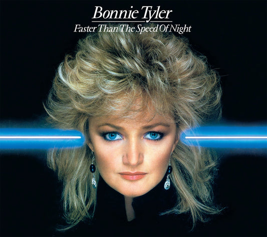 Bonnie Tyler – Faster than the Speed of Night (40th anniversary with signed insert) – LP red vinyl
