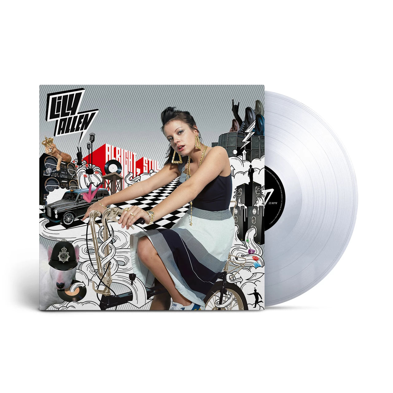 Lily Allen – Alright, Still – LP clear vinyl