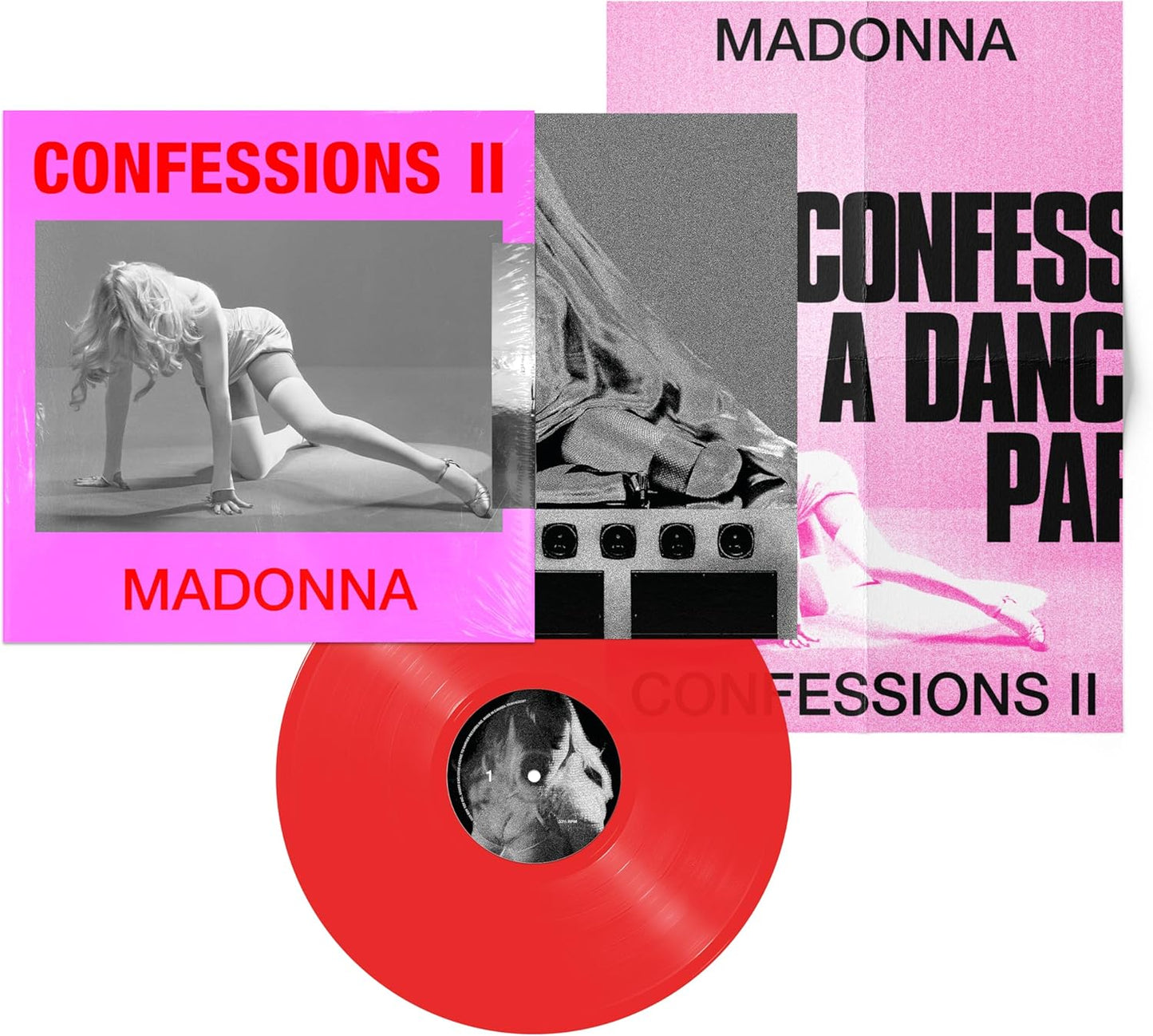 Madonna – Confessions II – LP red vinyl