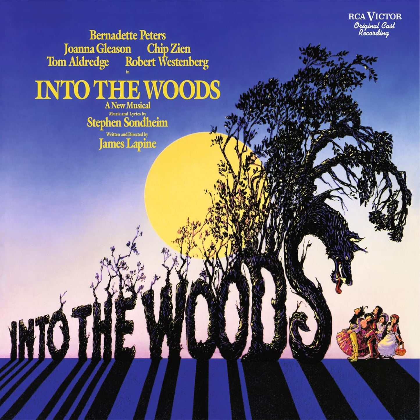 Stephen Sondheim – Into the Woods (Original Cast Recording) – 2LP dark green vinyl