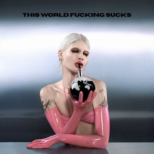 Cassyette – This World Fucking Sucks – LP pink vinyl