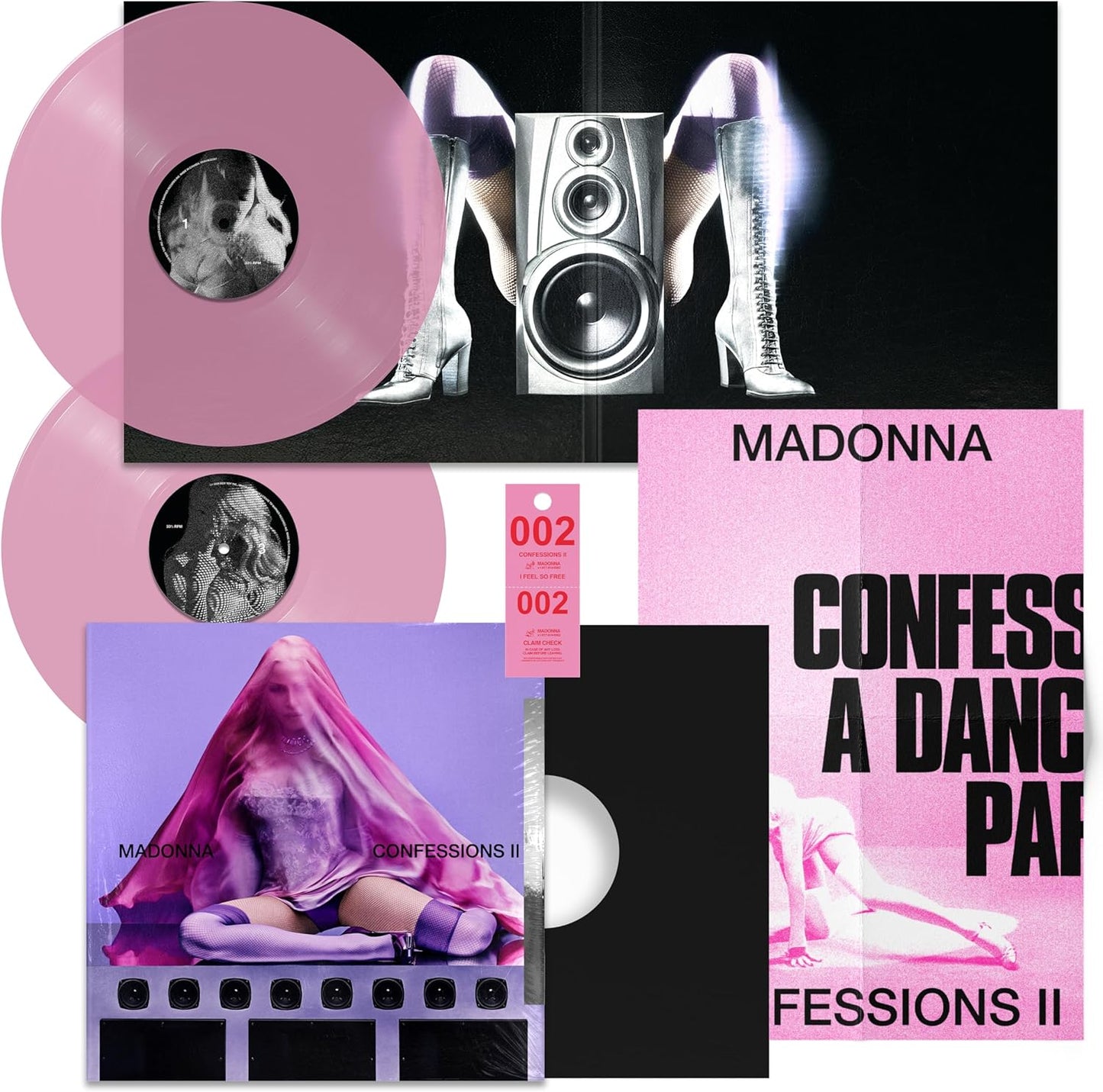 Madonna – Confessions II – 2LP pink vinyl