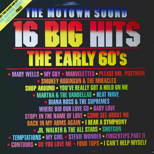 Various – The Motown Sound (16 Big Hits - The Early 60's)