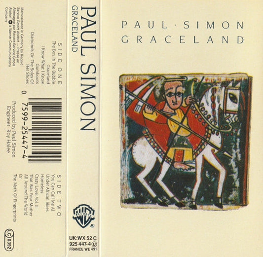 Paul Simon – Graceland – Cassette