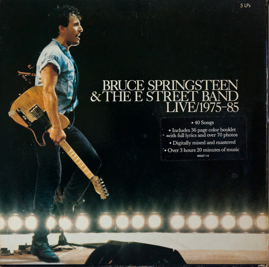 Bruce Springsteen & The E-Street Band – Live 1975-85 – 5LP box set