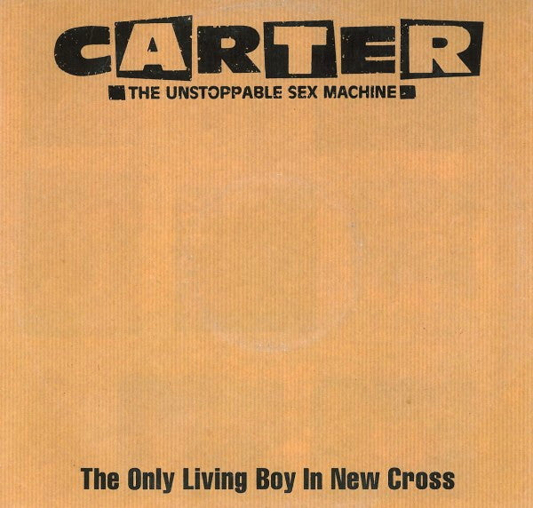 Carter The Unstoppable Sex Machine – The Only Living Boy In New Cross – 12"