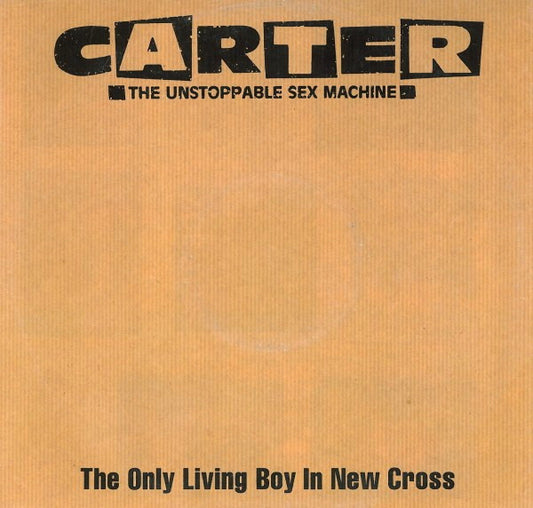 Carter The Unstoppable Sex Machine – The Only Living Boy In New Cross – 12"