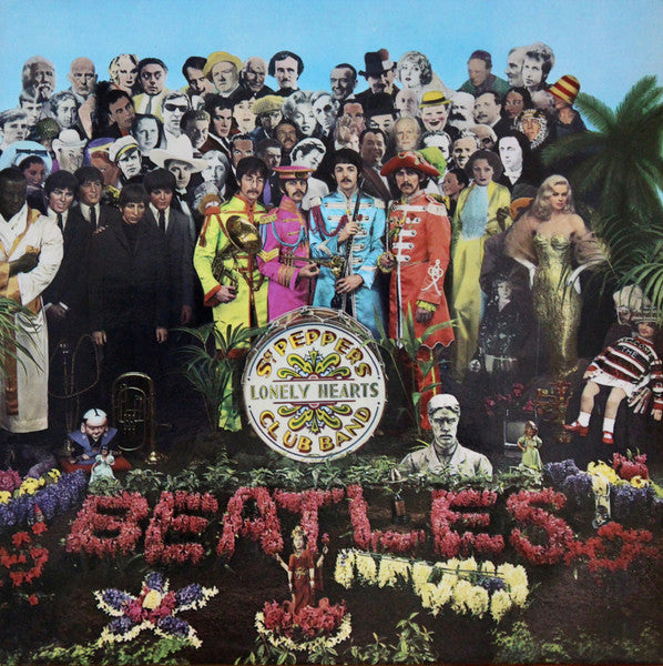 The Beatles – Sgt. Pepper's Lonely Hearts Club Band (1975 UK reissue) – LP gatefold