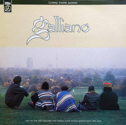 Galliano – Long Time Gone 12"