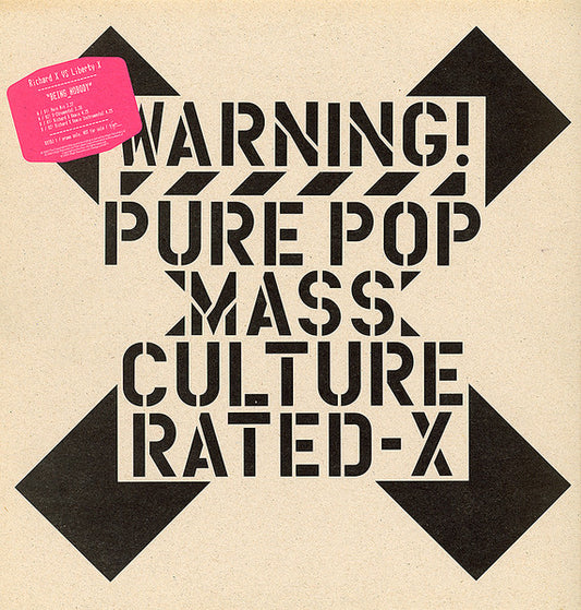 Richard X vs Liberty X – Being_Nobody – 12"