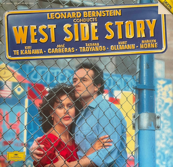 Leonard Bernstein, Kiri Te Kanawa, Jose Carreras – West Side Story – 2LP