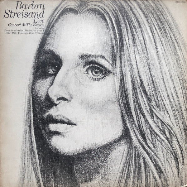 Barbra Streisand – Live Concert At The Forum – LP