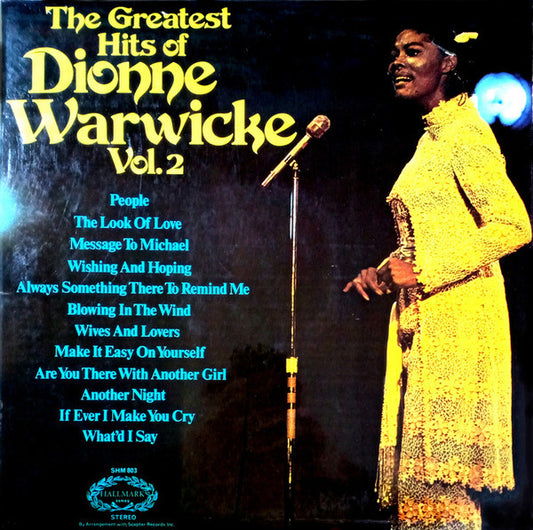 Dionne Warwick – The Greatest Hits of Dionne Warwicke Vol. 2