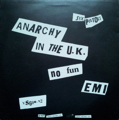 Sex Pistols – Anarchy In The U.K. – 12"