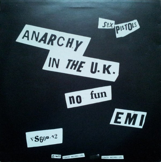 Sex Pistols – Anarchy In The U.K. – 12"