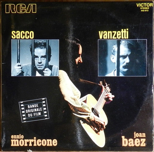 Ennio Morricone - Joan Baez – Sacco & Vanzetti – LP