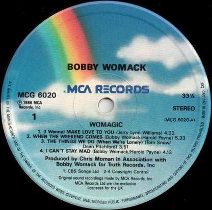 Bobby Womack – Womagic – LP