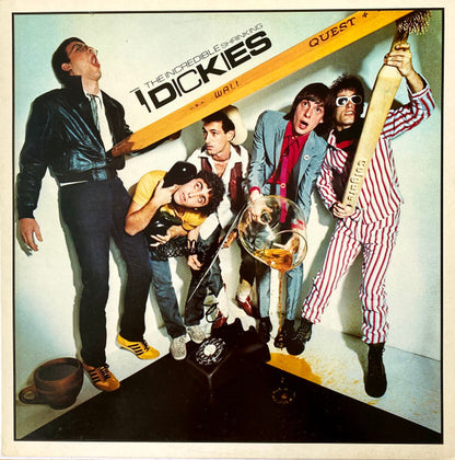 The Dickies – The Incredible Shrinking Dickies – LP yellow vinyl