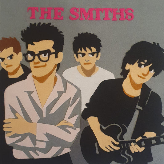 Ladypat – The Smiths – 12" fuzzy-felt artwork