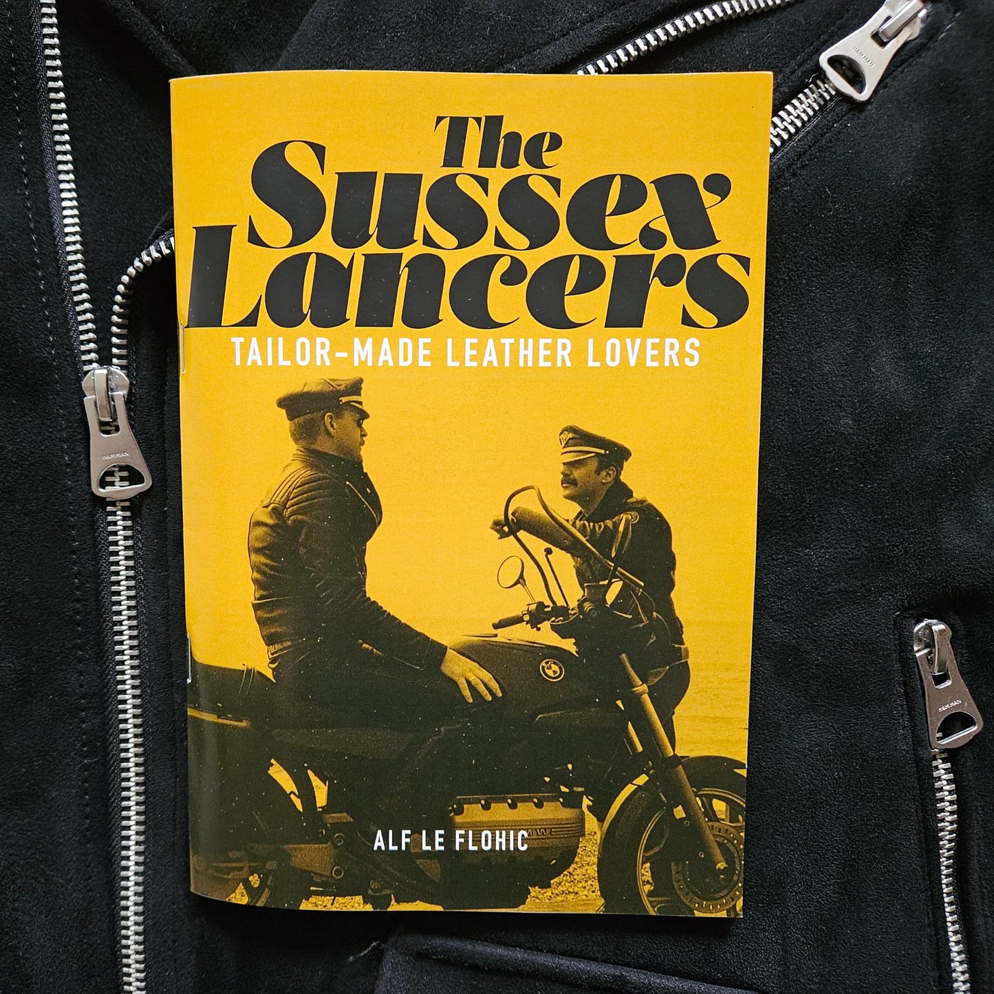 Alf Le Flohic – The Sussex Lancers: Tailor-Made Leather Lovers – pamphlet