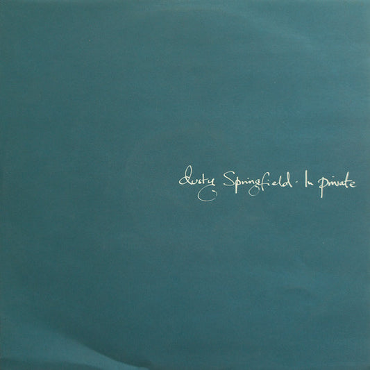Dusty Springfield – In Private 12"