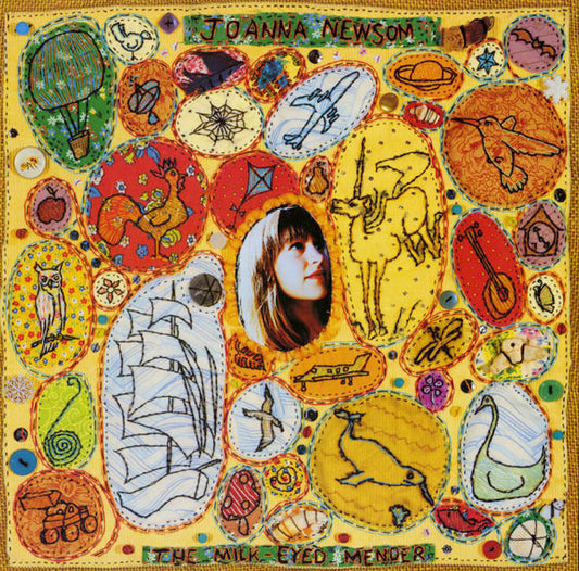 Joanna Newsom – The Milk-Eyed Mender – LP (damaged sleeve)