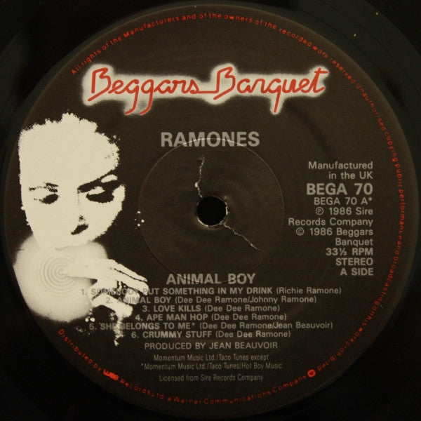 Ramones – Animal Boy – LP