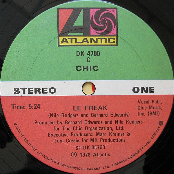 Chic – Le Freak – 12"