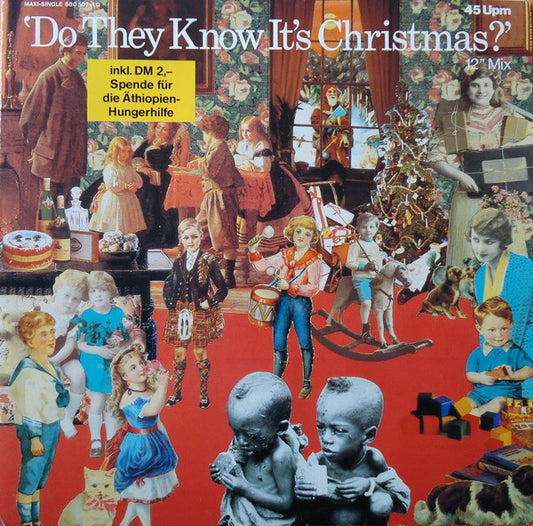 Band Aid – Do They Know It's Christmas? (German pressing) – 12"