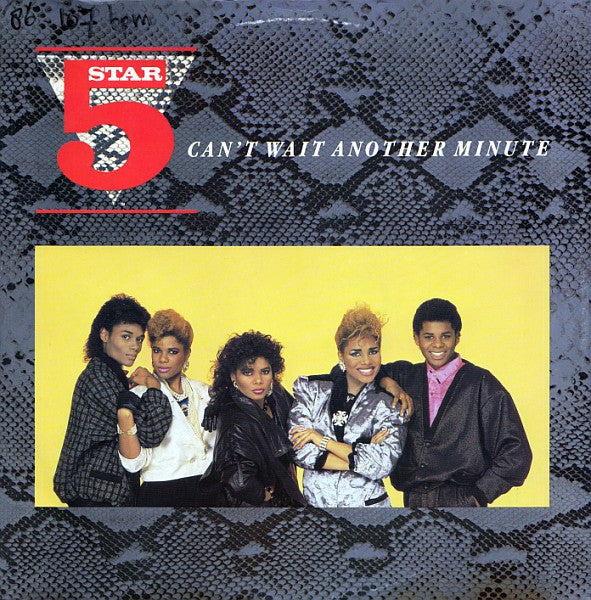 Five Star – Can't Wait Another Minute – 12"