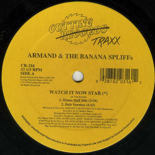 Armand & The Banana Spliffs – Watch It Now Star