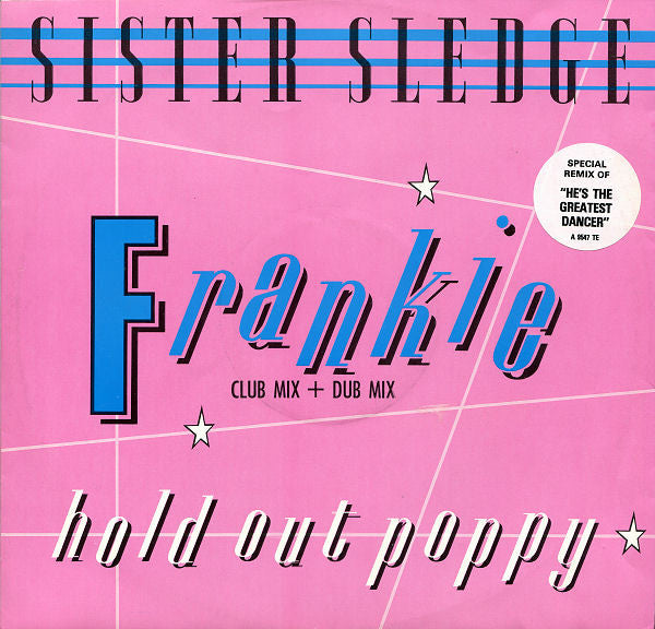 Sister Sledge – Frankie (Club Mix + Dub Mix) – 12"