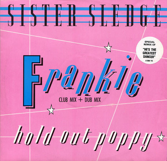 Sister Sledge – Frankie (Club Mix + Dub Mix) – 12"
