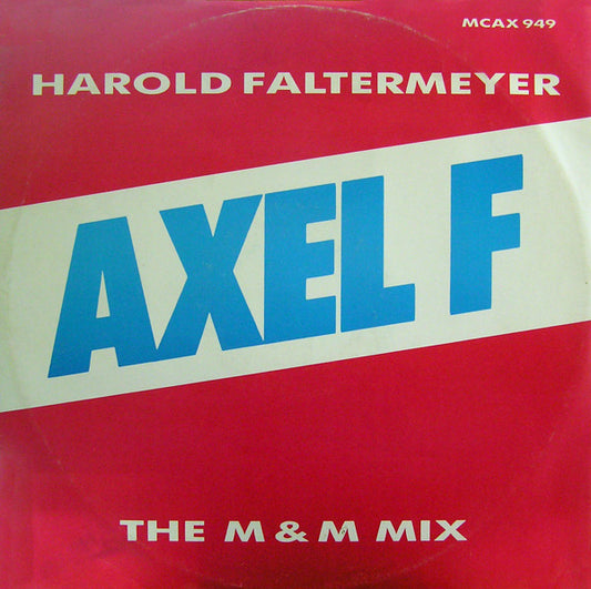 Harold Faltermeyer – Axel F (The M & M Mix) 12"