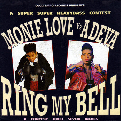 Monie Love vs Adeva – Ring My Bell – 7”