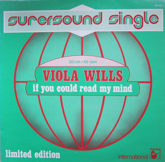 Viola Wills – If You Could Read My Mind 12"